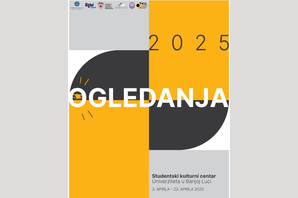 Kolektivna izložba likovnih radova "Ogledanja" od 2. aprila u SKC UNIBL