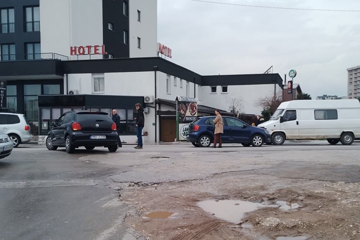 Udes izazvao gužvu u Sarajevu