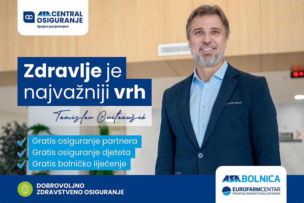 Tomislav Cvitanušić predstavio akcijsku ponudu ASA CENTRAL dobrovoljnog zdravstvenog osiguranja