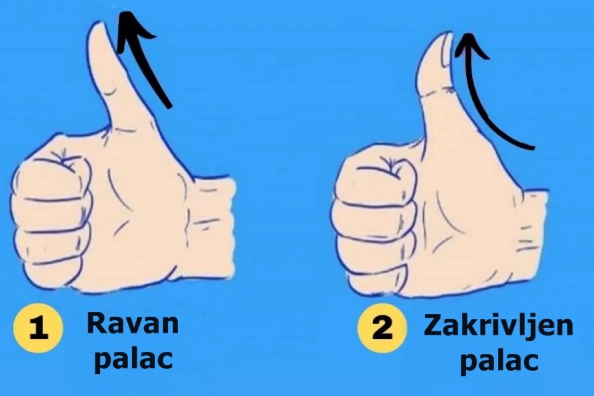Oblik palca otkriva vaše skrivene osobine ličnosti