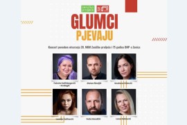 Koncertom "Glumci pjevaju hitove" počinje "Zeničko proljeće"