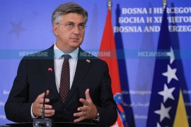 Plenković: Hrvatska vrlo zabrinuta zbog situacije u BiH