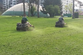 Nastavljeno košenje u Banjaluci, počelo popunjavanje drvoreda