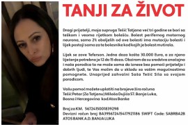 Koncert Andreane Čekić: Humanitarna misija za Tatjanu Tešić