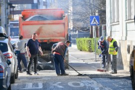 U toku sanacija udarnih rupa u centru Banjaluke