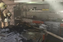 Gorjela kuhinja u hotelu "Prijedor", zapalila se friteza (FOTO)