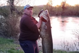Kukavica ulovio još jednog soma kapitalca