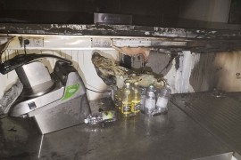 Gorjela kuhinja u restoranu u Banjaluci (FOTO)