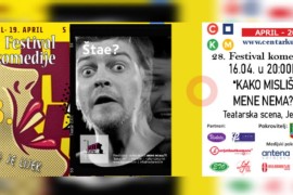 U srijedu predstava "Kako misliš mene nema?!"