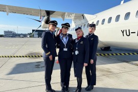 U avionu Er Srbije prvi put kompletno ženska posada (FOTO)