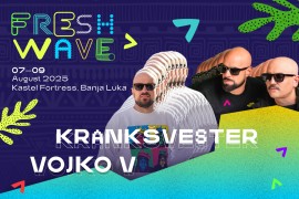 Vojko V  i "Krankšvester" novi headlineri "Freshwavea 2025"