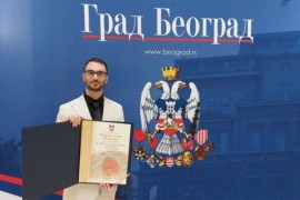 Trebinjac Marko Kovač dobitnik nagrade Grada Beograda "Despot Stefan ...