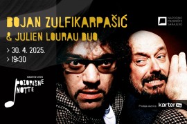 Svjetski džez muzičari Bojan Zulfikarpašić i Julien Lourau u ...