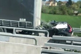 Stravična nesreća na auto-putu Banjaluka-Prnjavor: Poginule tri osobe