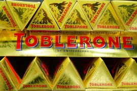 Čokolada "toblerone" povlači se iz prodaje