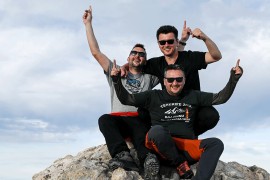 Ekipa "Nezavisnih" na vrhu Španije: Tri jarana sa vulkana