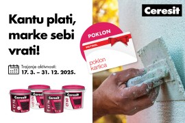 Ceresit nagrađuje vašu lojalnost: Nagradni natječaj "Kantu plati ...