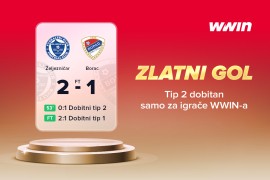 Samo WWIN isplaćuje prije kraja - Zlatni gol u akciji