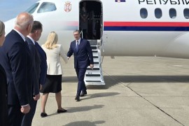 Vučić stigao u Banjaluku, dočekala ga Željka Cvijanović
