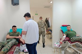 Vojnici darovali krv