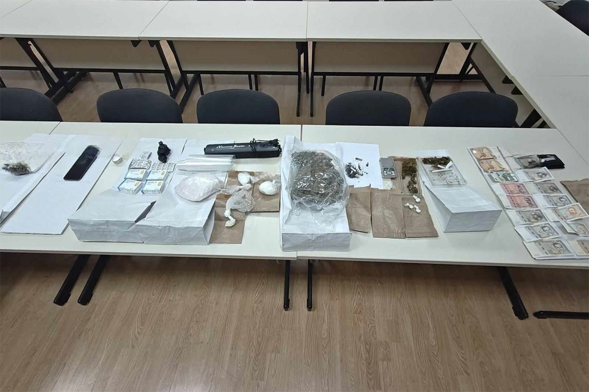 Akcija "Pruga" u Srpskoj: Zaplijenjeno 1,6 kilograma droge