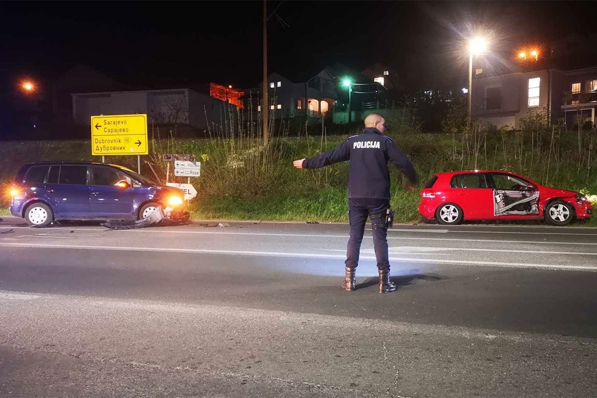 Nezgoda u Mostaru: Povrijeđene četiri osobe