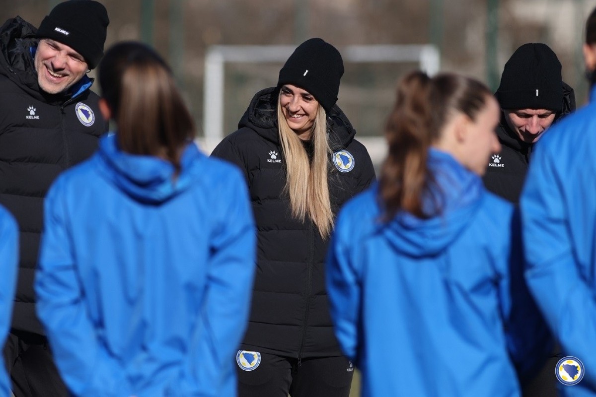 "Zmajice" motivisane pred meč sa Poljskom