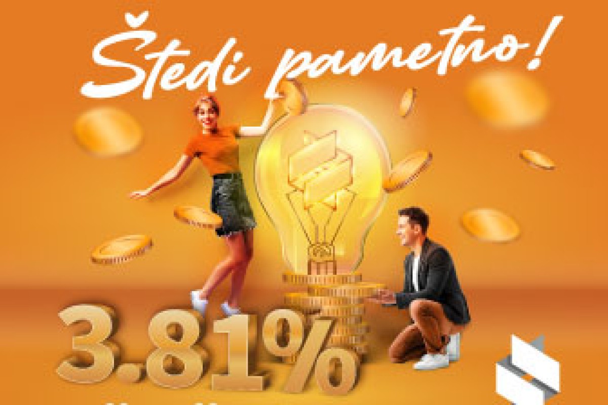 Naša banka: Akcija oročene štednje uz kamatnu stopu 3,81%