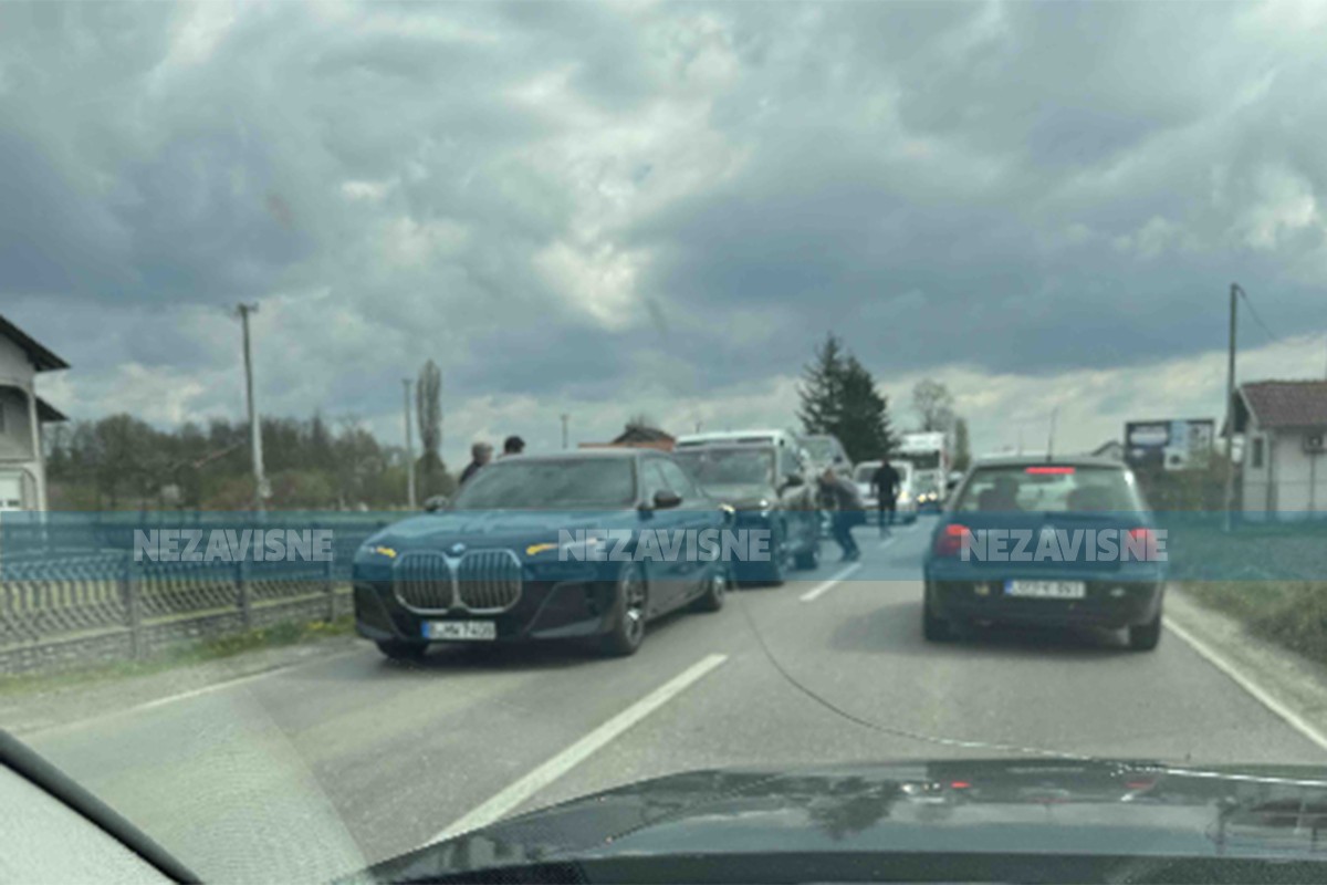 Lančani sudar u Čatrnji, učestvovala i dva skupocjena BMW-a