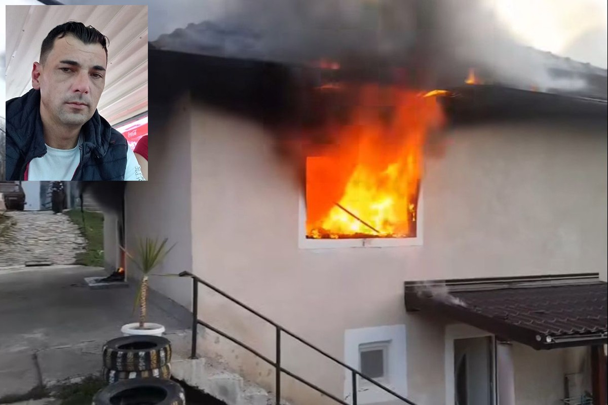 Ovo je muškarac koji je zapalio kuću dok su u njoj bila njegova djeca (VIDEO)