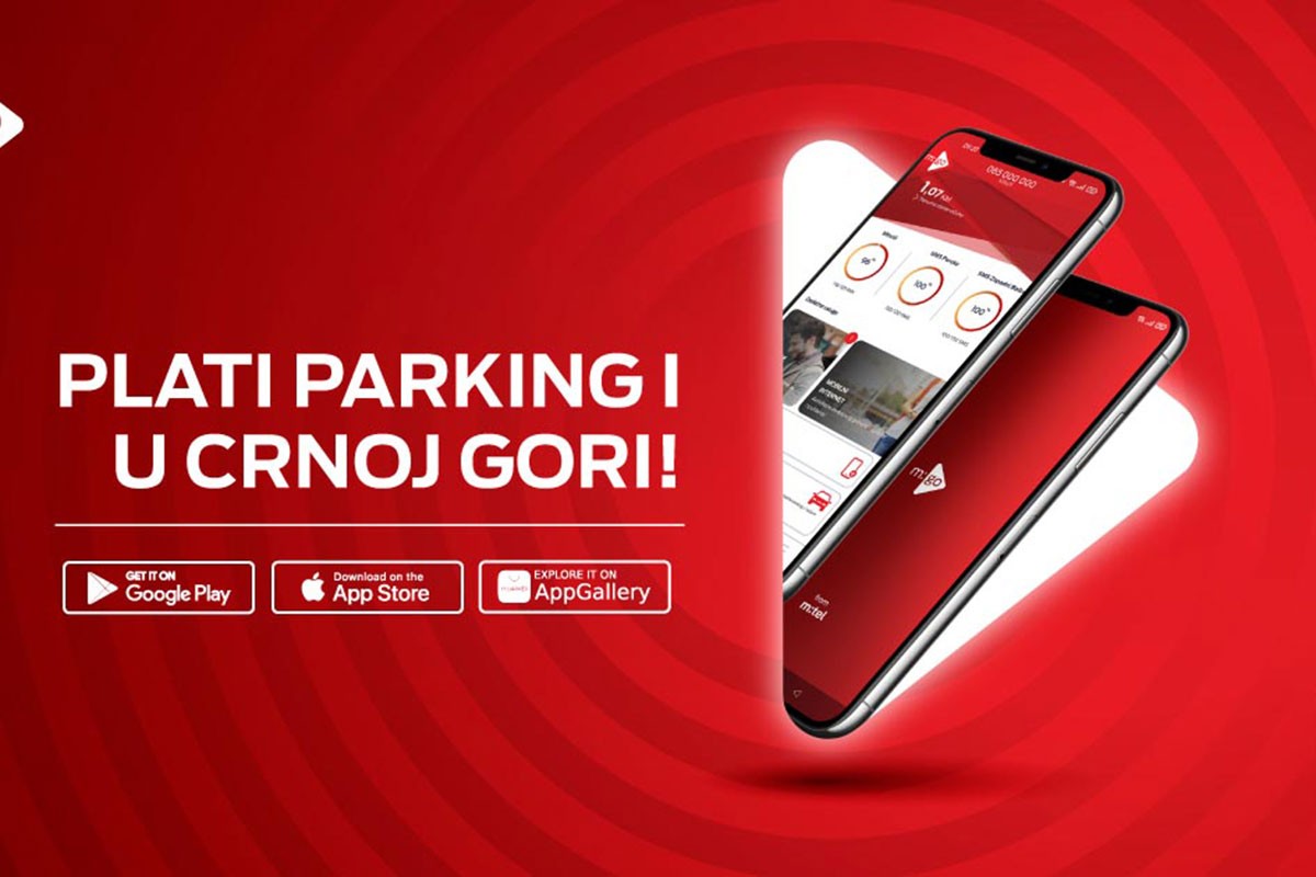 Lakše plaćanje parkinga i u Crnoj Gori