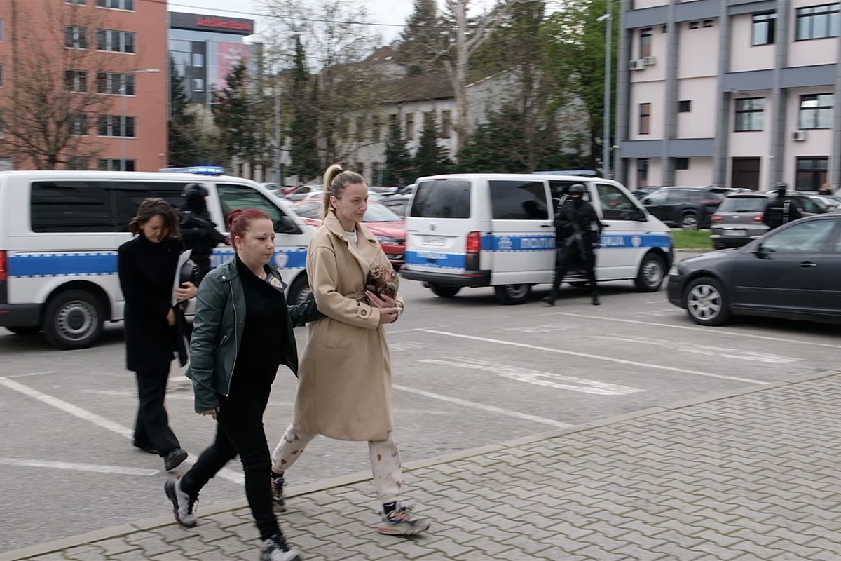 Uhapšeni u akciji "Hanter" sprovedeni u tužilaštvo