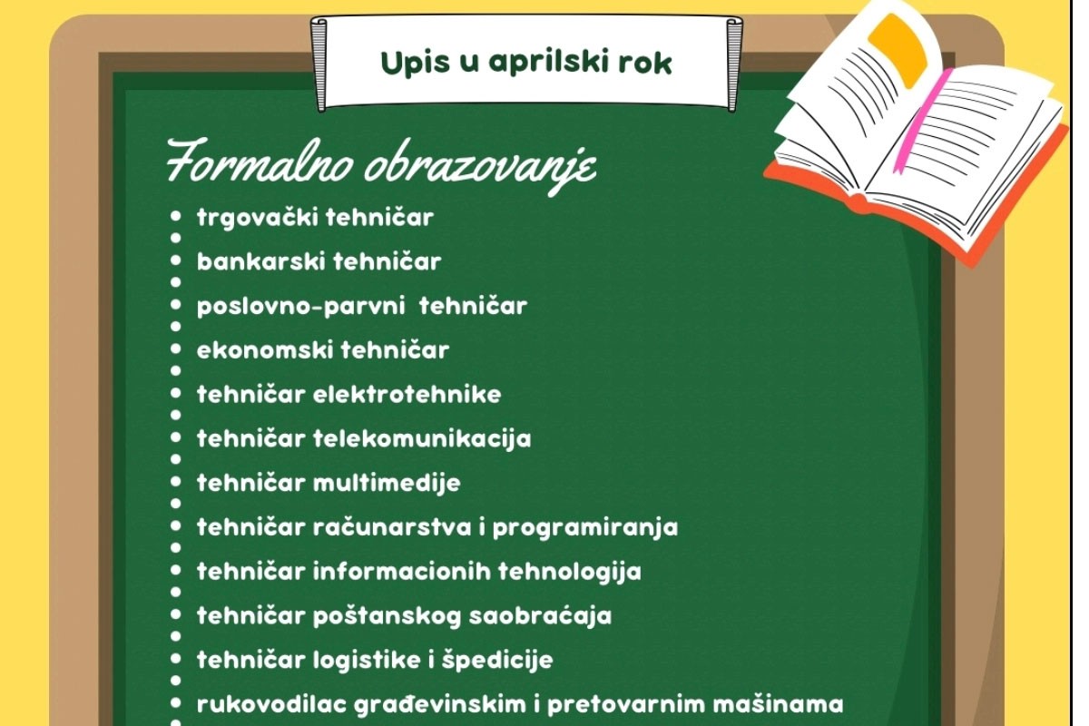 Centar za obrazovanje odraslih: Upis nove generacije polaznika