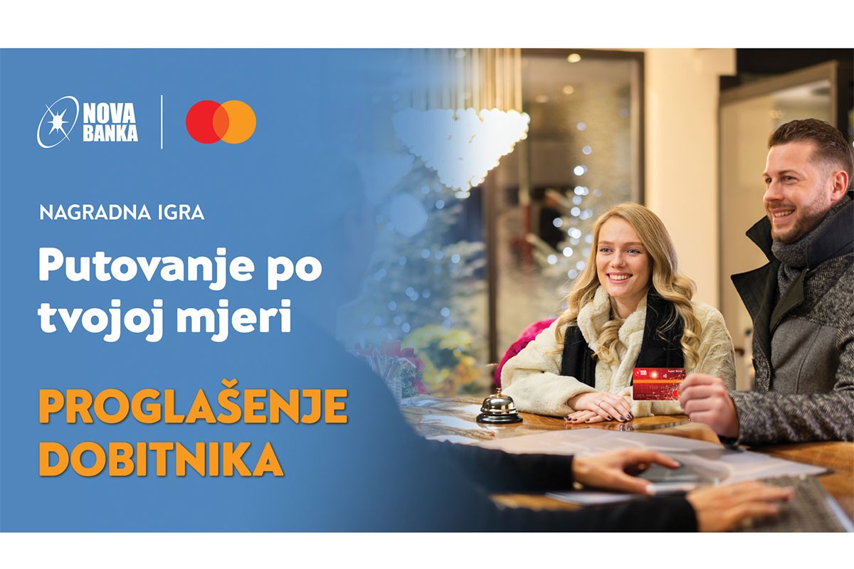 Poznati dobitnici nagradne igre "Putovanje po tvojoj mjeri"