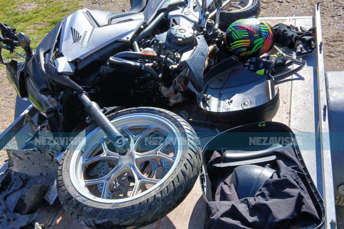 Motociklista teže povrijeđen kod Čelinca, čeka operaciju na UKC-u RS (VIDEO, FOTO)