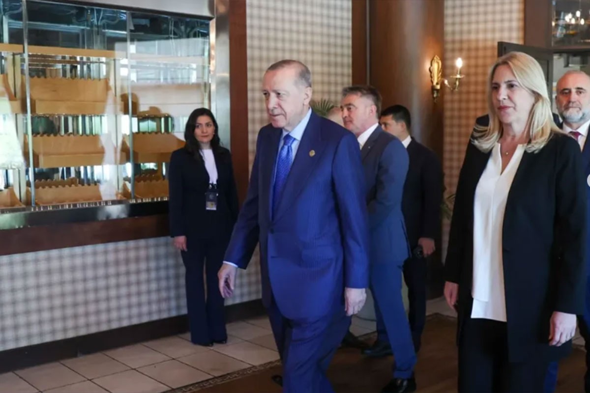 Članovi Predsjedništva BiH se sastali s Erdoganom, oglasila se Cvijanovićeva