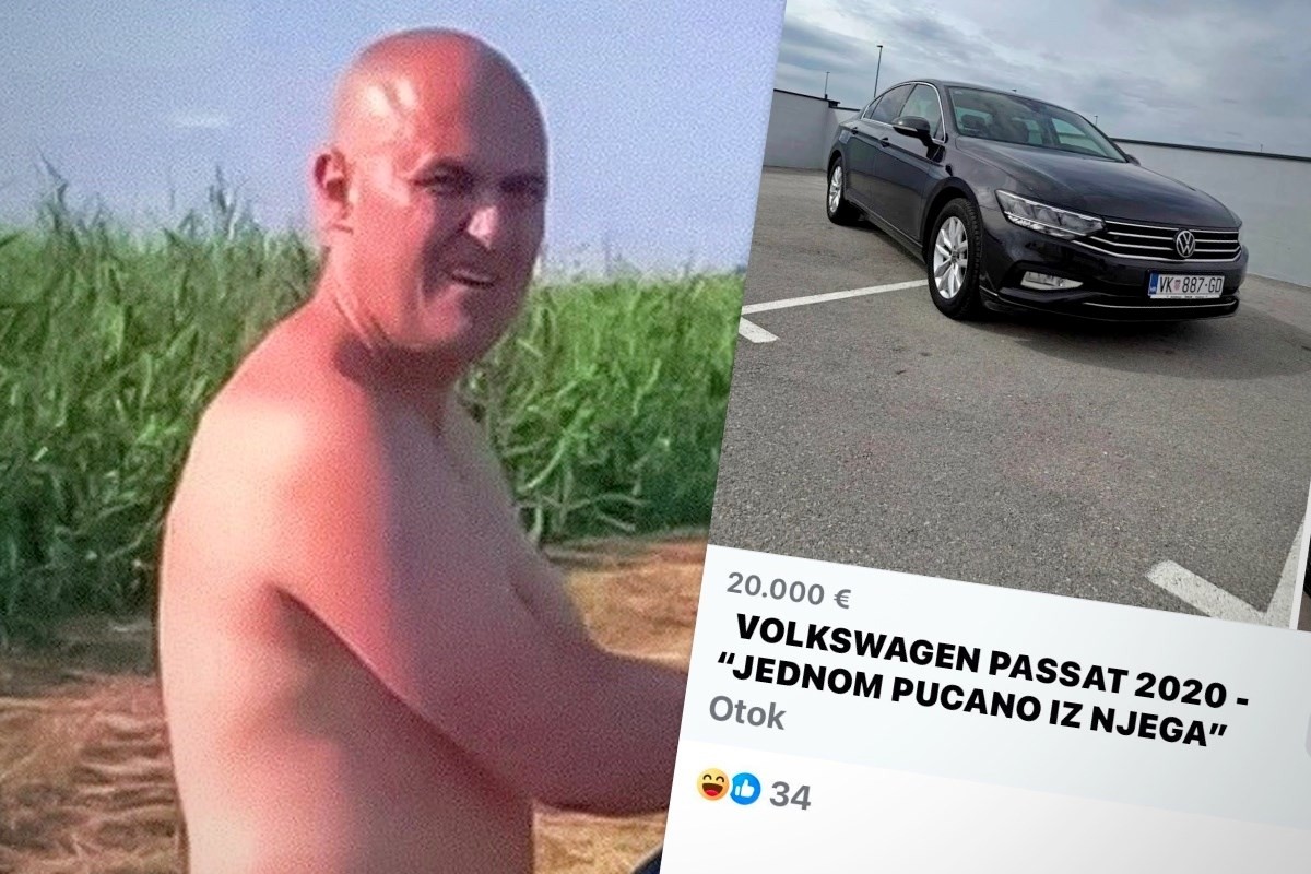 Dabro prodaje Passata: "Jednom pucano iz njega"