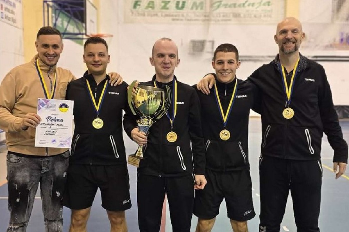 Stonoteniseri Mostara osvojili duplu krunu