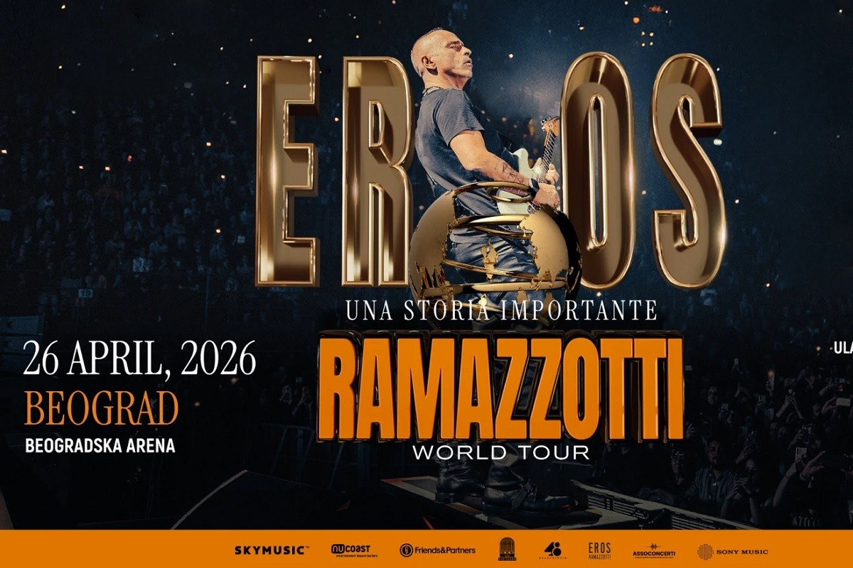 Eros Ramacoti dolazi u Beograd