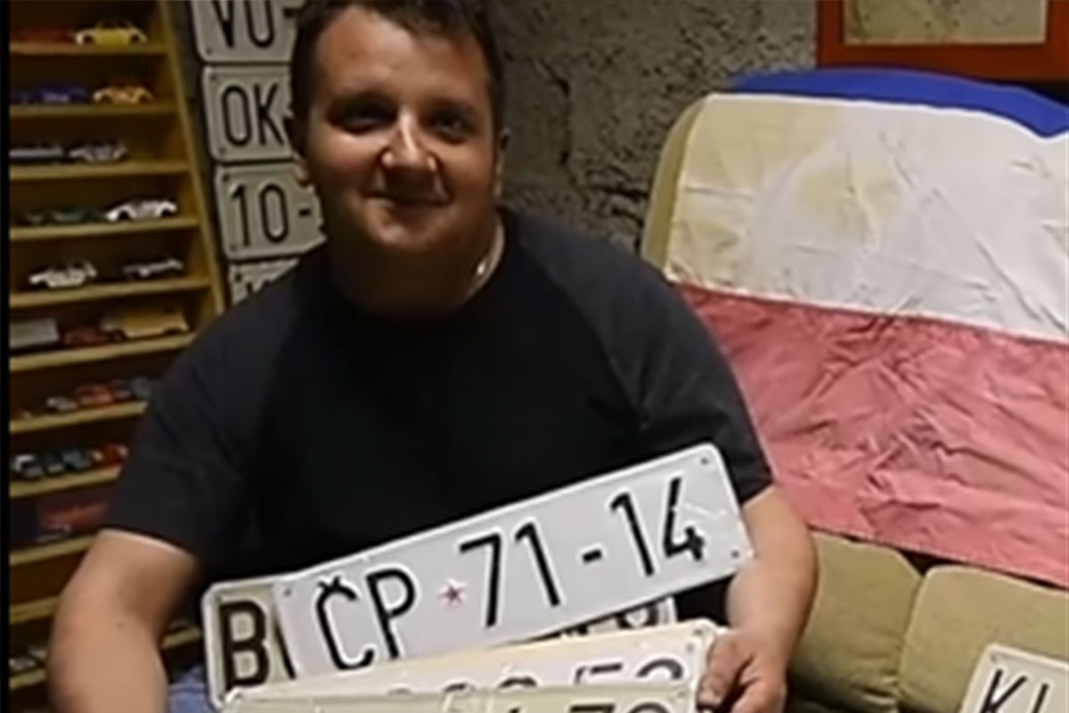 Hrvat skuplja stare registarske tablice, ima i BL: “Najskuplja iz Republike Srpske Krajine” (VIDEO)