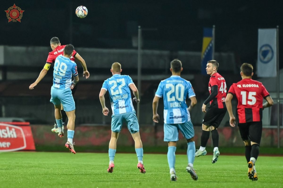 Skandal u bh. fudbalu: Fudbaleri Slobode napustili teren