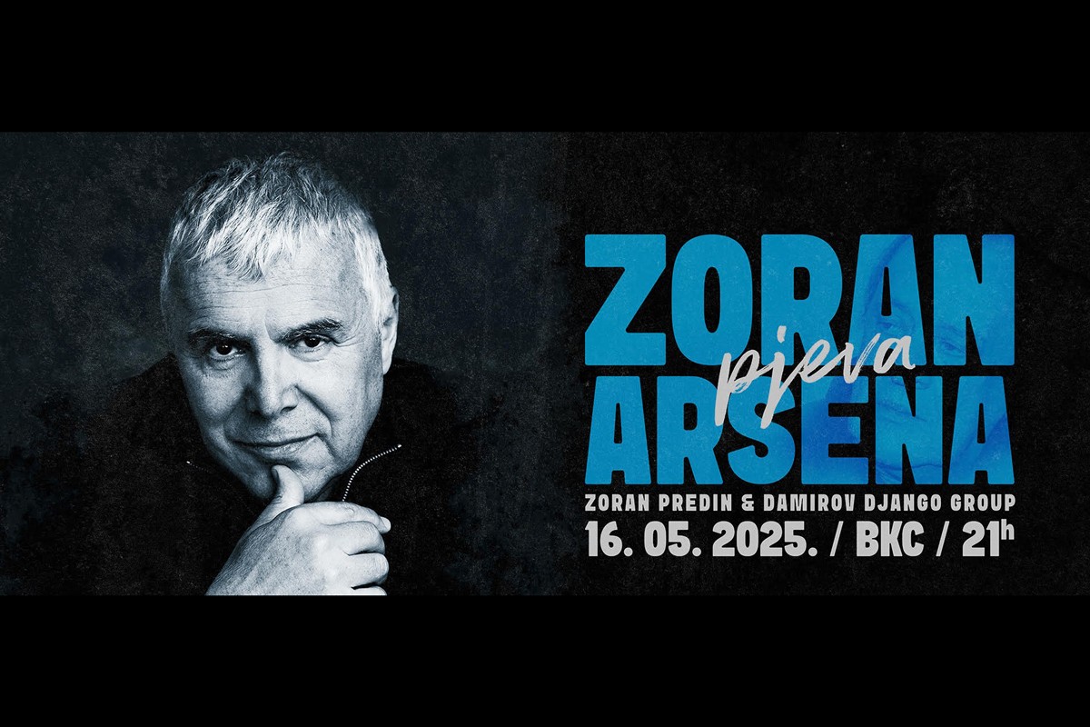 Veče emocija, poezije i muzike koja traje: "Zoran pjeva Arsena" u BKC-u