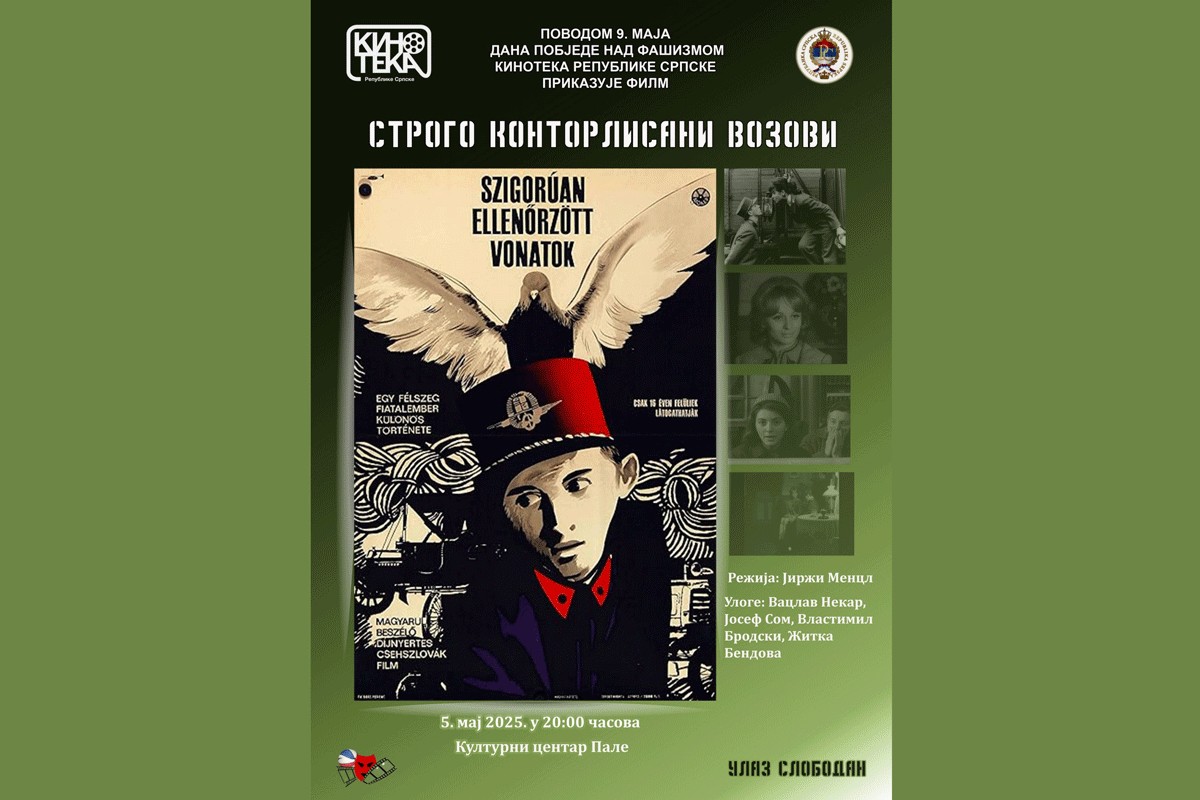 Antologijski film "Strogo kontrolisani vozovi" pred paljanskom publikom