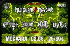 Malignant Tumour i Terrorhammer nastupaju u Zagrebu