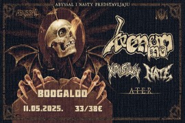Venom Inc., Krisiun i Hate ovog vikenda u Zagrebu