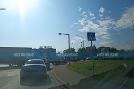 Sudar u kružnom toku u Banjaluci, velika gužva u saobraćaju