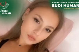 Aleksandra Mikić (25) iz Beograda poslije ujeda komarca bori se za ...