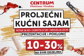 Proljećni kućni sajam u Centrumu: Tri dana popusta, inspiracije i ...