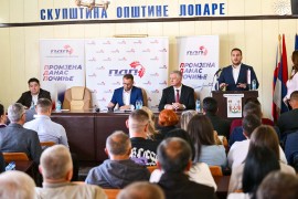 Drinić: Podrška PDP-u svakog dana raste