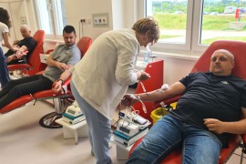 Akcija dobrovoljnog davanja krvi: Veterani vode računa o saborcima